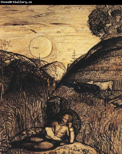 Samuel Palmer The Valley Thick with Corn